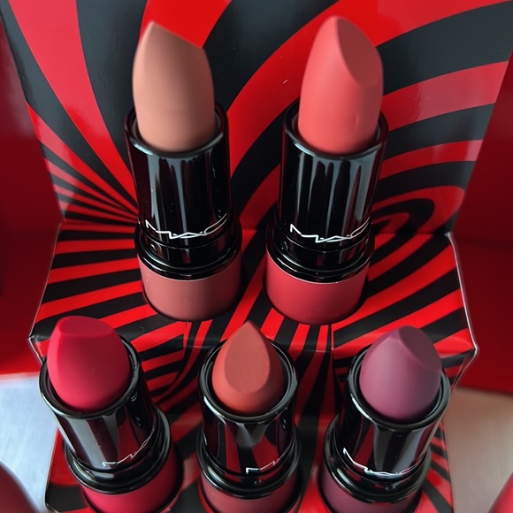 Mac Lipstick 5 piece Multi Color New - Picture 7 of 16